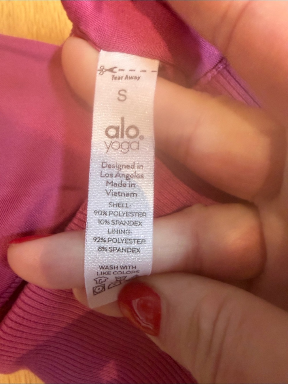 ALO Yoga Slit Bra - Picture 7 of 8